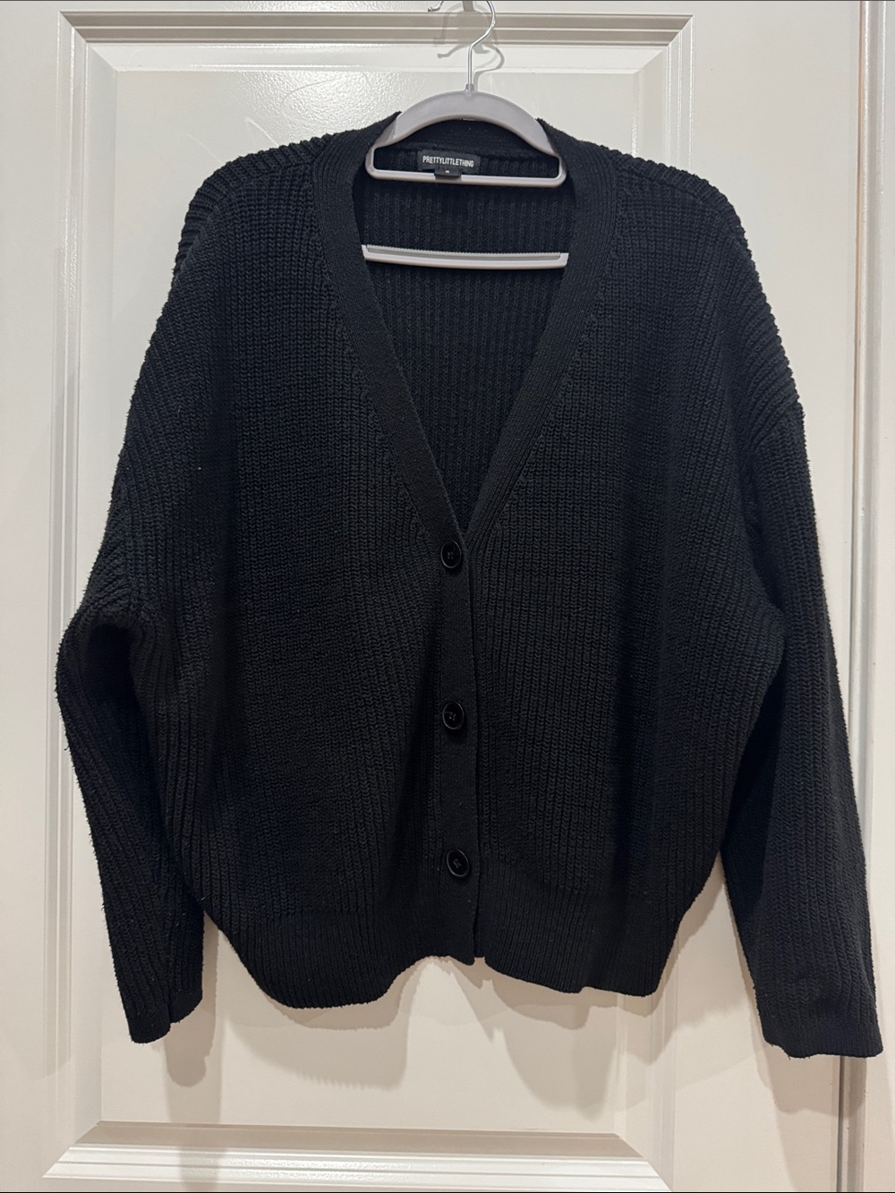 Black Pretty Little Thing Cardigan